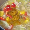 野菜たっぷり♡鶏肉ともち麦の塩麹スープカレーの工程4