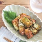 【簡単副菜】ちくわの海苔マヨカレー焼き