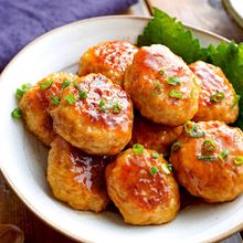【甘辛ふわふわ鶏つくね】ふわっと柔らか♪ご飯もお酒も進む♪