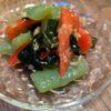 はるはるの作ってみた!投稿(刺身こんにゃくとトマトとわかめのさっぱり和え)