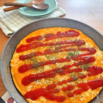 ワンパン!チーズオムライス