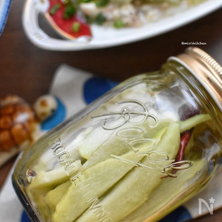ハヤトウリレシピ これは旨すぎ ハヤトウリのピクルス By 美桜 レシピサイト Nadia ナディア プロの料理家のおいしいレシピ