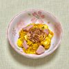 キャピタンの作ってみた!投稿(【レンジで簡単副菜】かぼちゃとベーコンマヨサラダ)