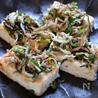 【豆腐ソテーのたっぷりネギしらすがけ】簡単！旨味たっぷり★