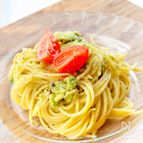 【簡単】さっぱり梅アボカドパスタ