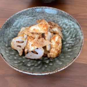 こむぎの作ってみた!投稿(蓮根とささみが旨い《ごまたっぷり♡照り焼き》)