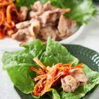 ネギと豚肉サム