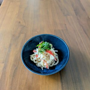るるる♪の作ってみた!投稿(クセになる味！カニカマと切り干し大根のマヨポン和え)