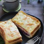 オーブンで焼くサンドフレンチトースト（お食事ver.）