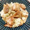よっこの作ってみた!投稿(鶏肉ときゃべつの甘酢ごま照り炒め)