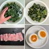 ちぢみほうれん草のホットシーザーサラダ│冬に食べたいサラダの工程1
