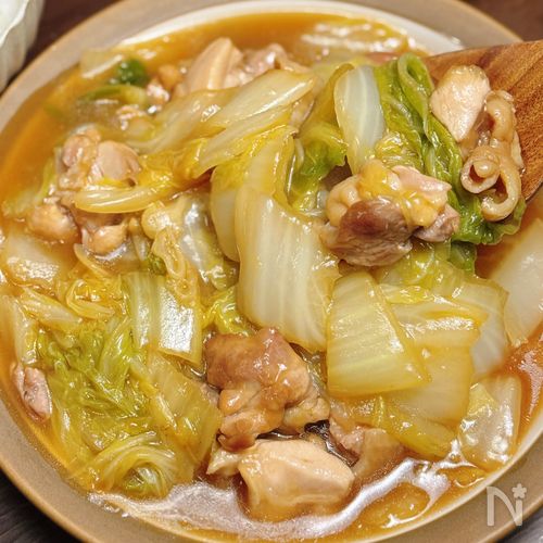 【鶏肉と白菜のとろうま煮】満足感たっぷり♡ご飯止まらない♪