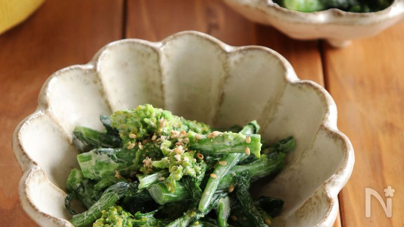 菜の花のからしマヨ和え レシピサイト Nadia ナディア プロの料理家のおいしいレシピ