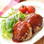 フライパンでお手軽！絶品！
ミートローフ風ハンバーグ