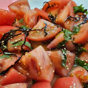 Maiの作ってみた!投稿(【トマトの塩昆布ナムル】トマトが格段に美味しくなる♪)