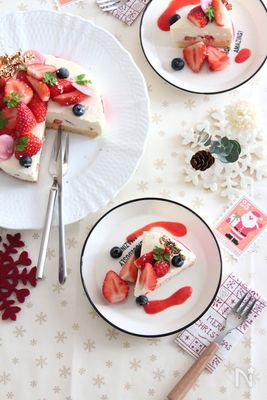 イチゴたっぷりのレアチーズケーキ By 栁川かおり レシピサイト Nadia ナディア プロの料理家のおいしいレシピ イチゴたっぷりのレアチーズケーキ By 栁川かおり レシピサイト Nadia ナディア プロの料理家のおいしいレシピ