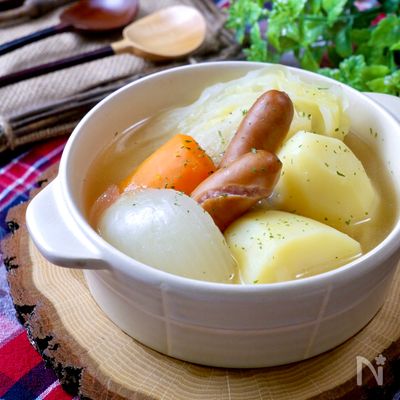 旨味凝縮♡『炊飯器DEほったらかしポトフ』