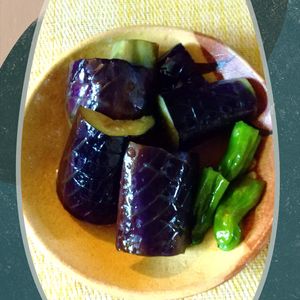 チョロリスの作ってみた!投稿(【夏野菜の焼き浸し】好きな野菜を焼いて浸すだけ♪)
