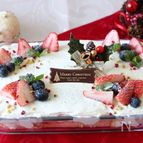 ヘルシー♪簡単♪クリスマススコップケーキ