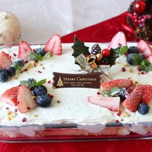 ヘルシー♪簡単♪クリスマススコップケーキ
