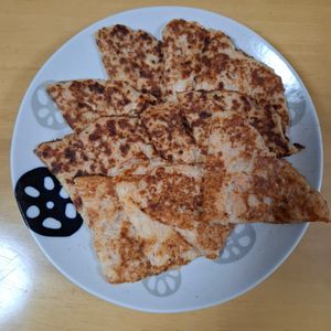 728185の作ってみた!投稿(【えのきと明太子チーズふわとろ焼き】ふわふわヘルシー♬︎)