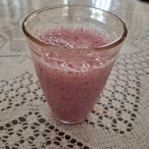 フェビアンの作ってみた!投稿(ごくごく飲めちゃう。甘酒ラッシー。)