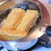 厚揚げの甘しょうゆ煮の工程1