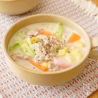 【みそちゃんぽんスープ】野菜たっぷり！