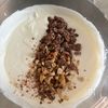 混ぜて冷やすだけ！チョコとナッツのカッサータの工程4