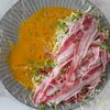 レンジでらくうま『ふわとろとんぺい焼き』の工程2