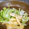 【冷蔵庫の残り物活用の！冷やし中華】キュウリやハムが無くてもの工程2