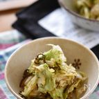 キャベツとかつお節の塩昆布サラダ【作り置き】