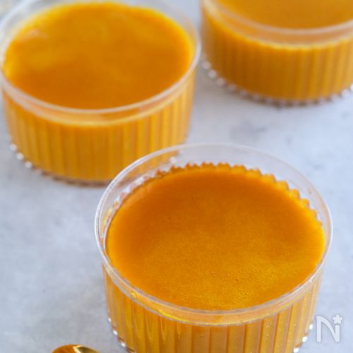 砂糖不使用♡かぼちゃのメープルプリン