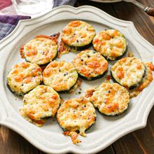 【ズッキーニのマヨチーズ焼き】トースターで簡単！じゅわっと♡