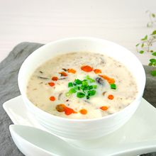 5分で作る!早ウマ♡ 豆腐ときのこの豆乳担々スープ