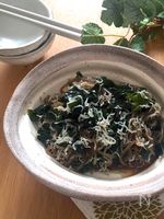 時短・やみつき♡糸こんとわかめとじゃこのヘルシーおつまみ