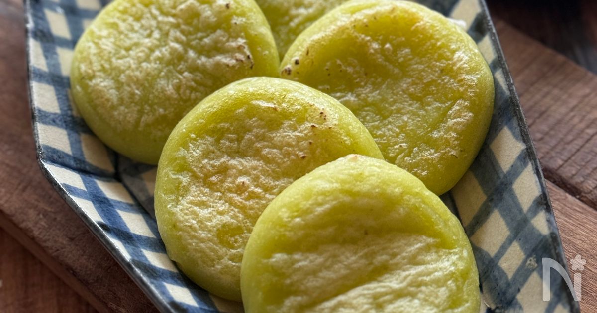 イタリアンな『バジルいももち』 大人の味わい