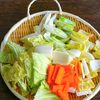 かつお粉が決め手！お餅と鶏肉のお鍋の工程1