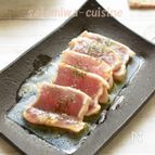 【霜降りマグロの塩こうじマリネ】安いマグロも美味しくなる！