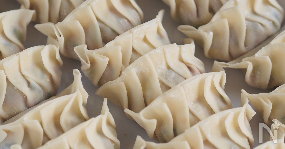 【シンプルだからおいしい】我が家の鉄板餃子