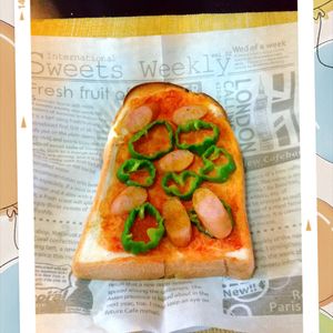 チョロリスの作ってみた!投稿(【カレー香るピザトースト】やみつきになる美味しさ！)