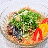 まゆの作ってみた!投稿(【茄子そうめん】旨味じゅわ、薬味たっぷり)