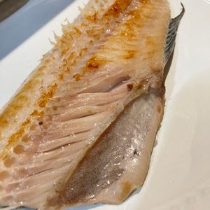 すみれの作ってみた!投稿(大きいほっけの干物のフライパン焼き)