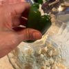 豆腐えのきチーズ詰めピーマン肉巻きの工程2