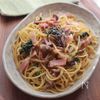 フライパン一つでできる♪ベーコンとほうれん草の和風パスタの工程4