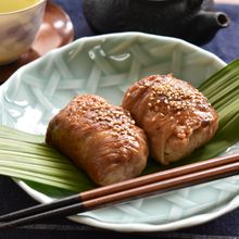 がっつり系！肉巻きおにぎり