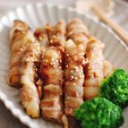 なすの肉巻き照り焼き梅風味【 #食材2品】