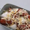 想像以上の美味しさ【チーズ&チーズのジョンソンヴィル焼き】の工程3