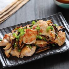 【冷凍おかず】激うま!鶏もも肉と椎茸のレモン醤油炒め