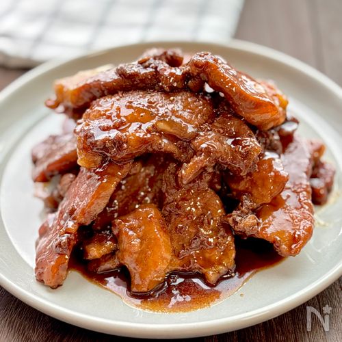 ごはんがすすむ♪豚の蒲焼き